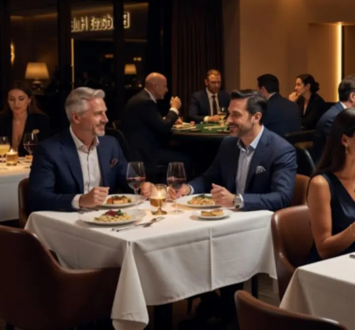 Elegáns vacsora és poker asztalok a Buda Gastro Hubban